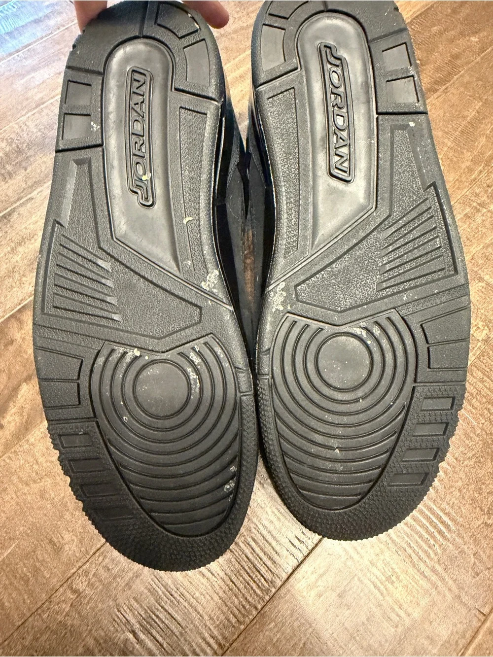 Black Cat Nike Jordan Retro Basketball Sneakers
